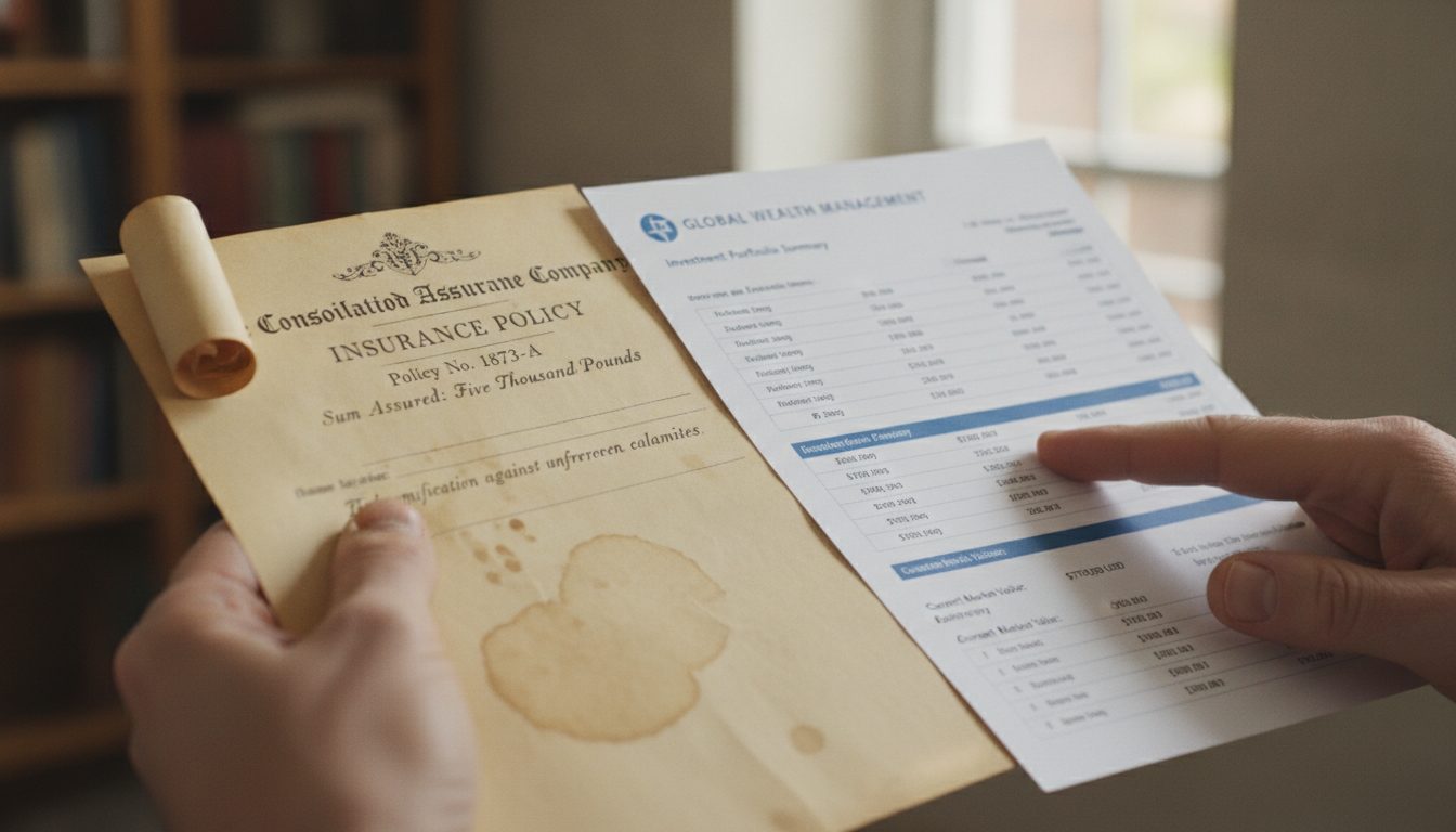 A person checking for demutualization benefits or insurance-related retirement assets often missed in standard searches.